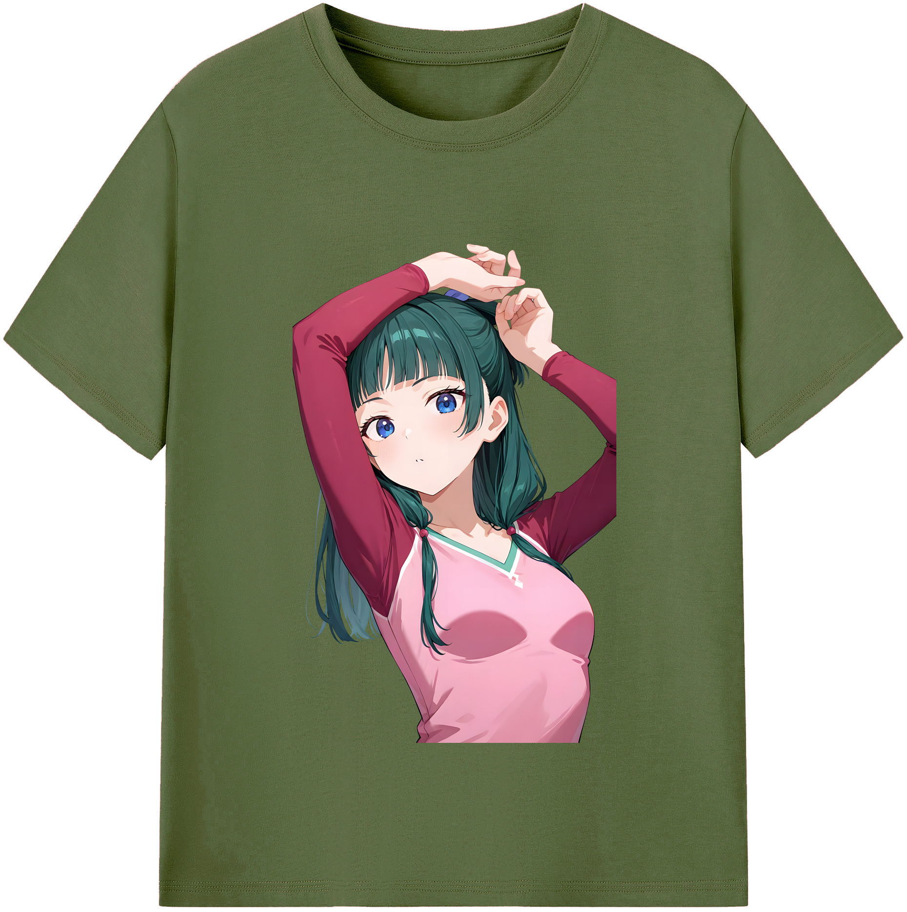 （画像用） 薬屋のひとりごと The Apothecary Diaries 綿100％半袖Tシャツ（フロントプリント）